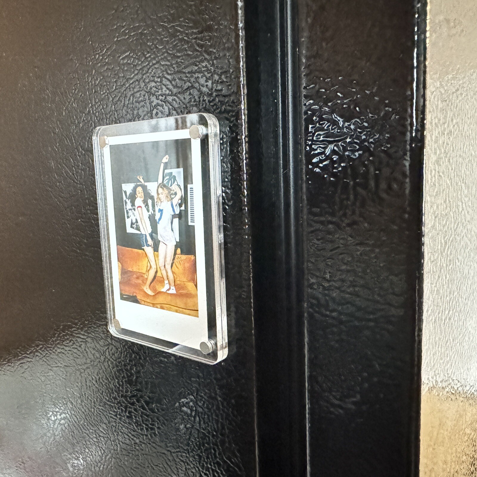 2 Pack - Instax Mini Acrylic Magnetic Picture Frame 2x3" Clear