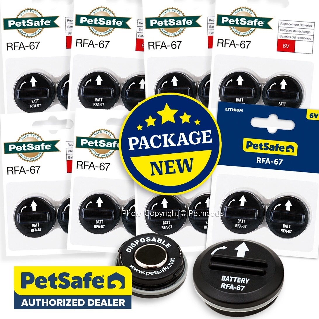 PetSafe RFA-67D-11 Batteries 6V for Dog Fence Collar Receiver PIF-275-19 PUL-275