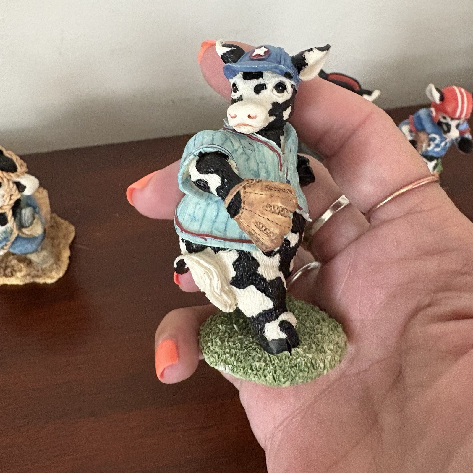 Ganz Cowtown Collection Figurines Lot Of 5 - 1992 & 1995-Please Read Description