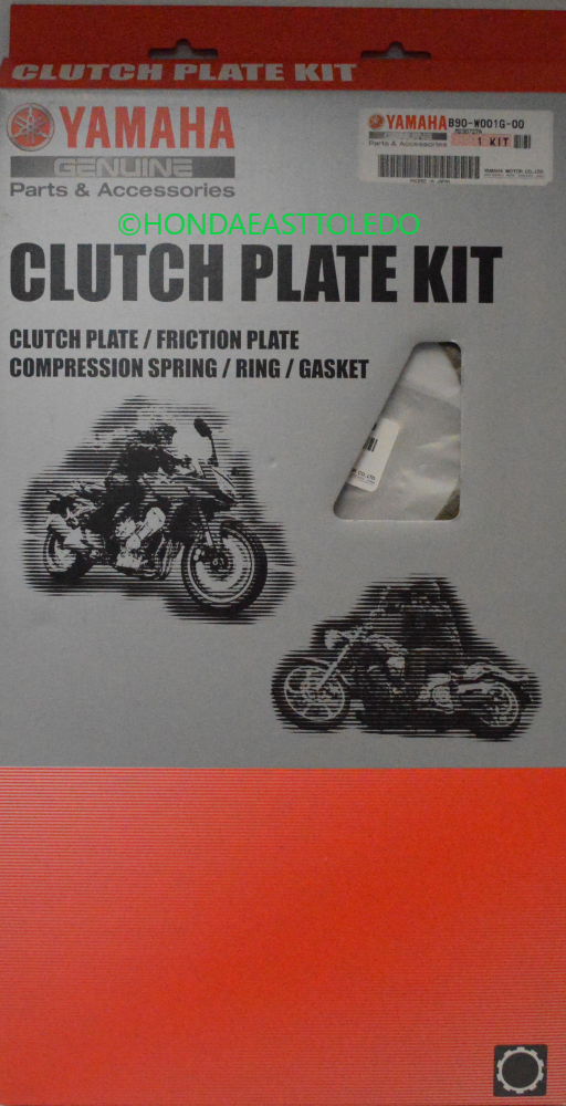 Genuine OEM Yamaha Clutch Plate Kit 16-19 XSR900 18-19 MT-09 B90-W001G-00-00