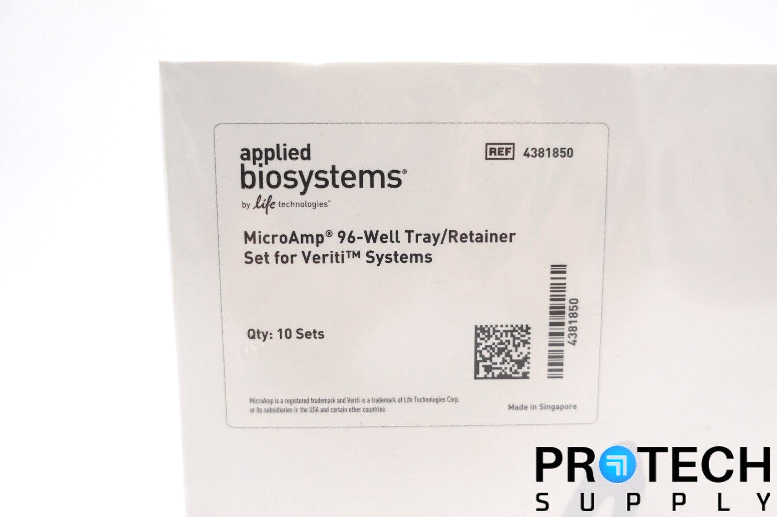 Applied Biosystems 4381850 MicroAmp 96Well Tray Set for Veriti System & WARRANTY