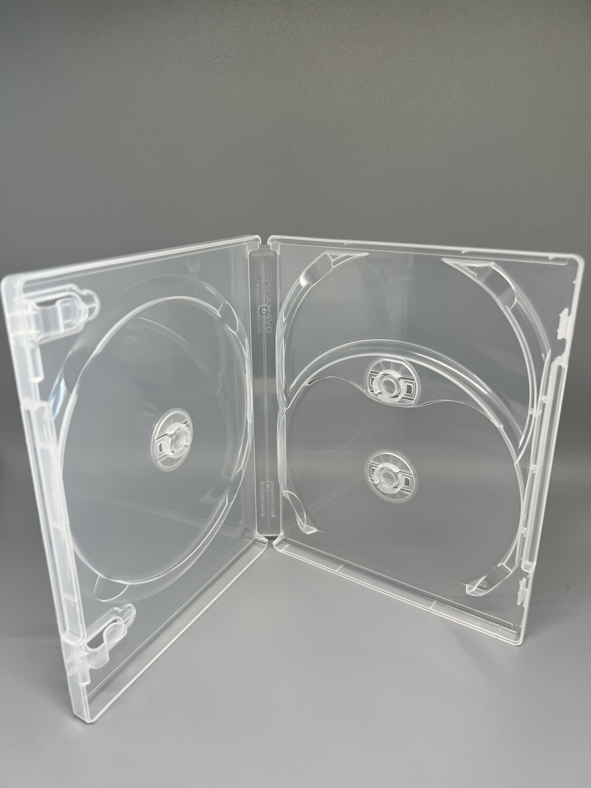 2 PCS NEW Original Scanavo Criterion 17mm Multi-3 BLU-RAY Case, Super Clear,CR3