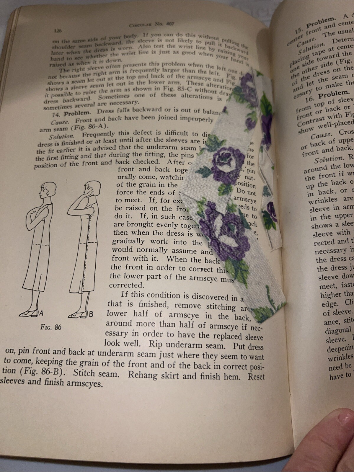 Clothing Construction Mary C. Whitlock 1933 Vintage Sewing Dressmaking Pattern