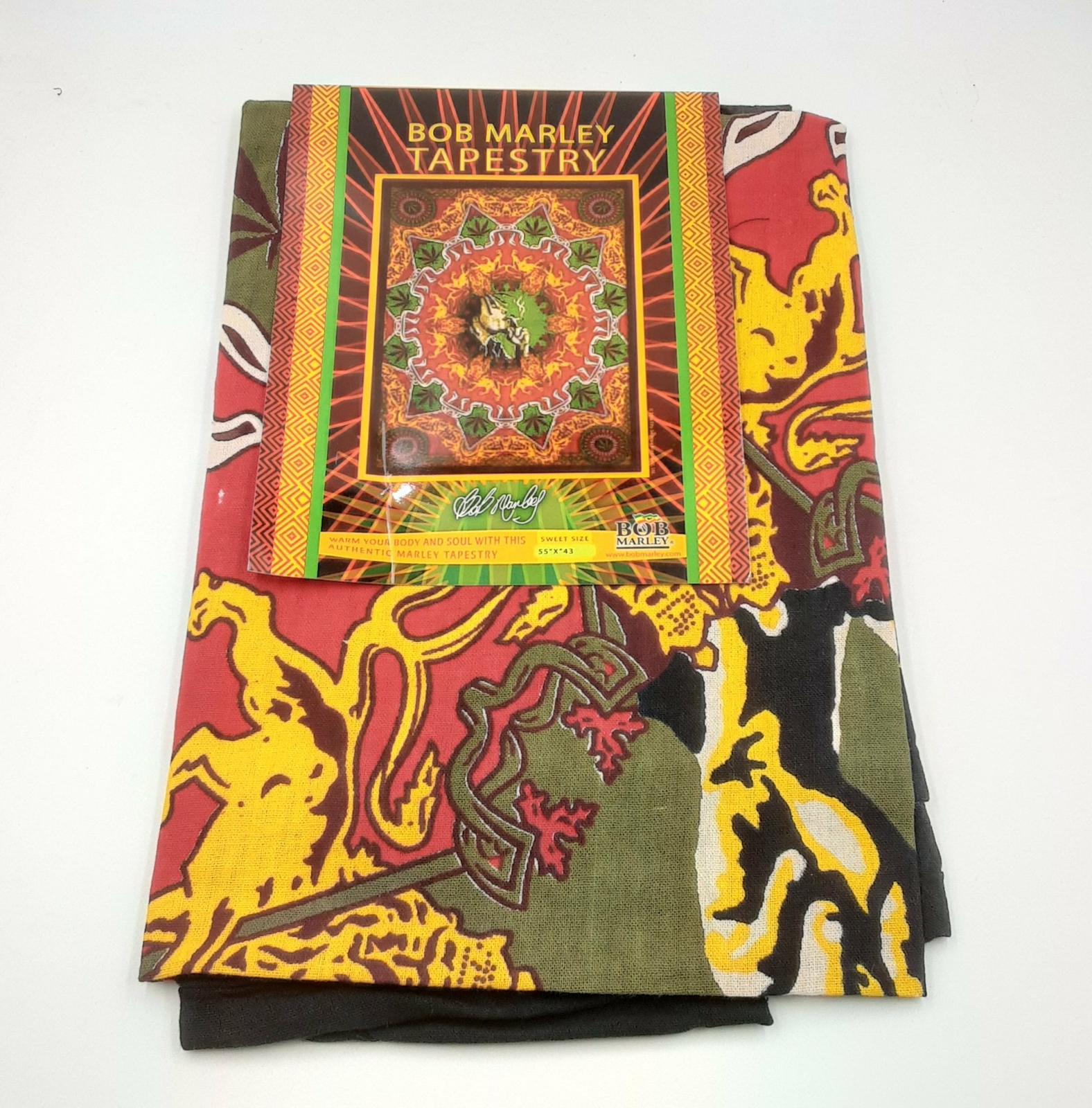 Bob Marley smoking Tapestry  55" x 43"