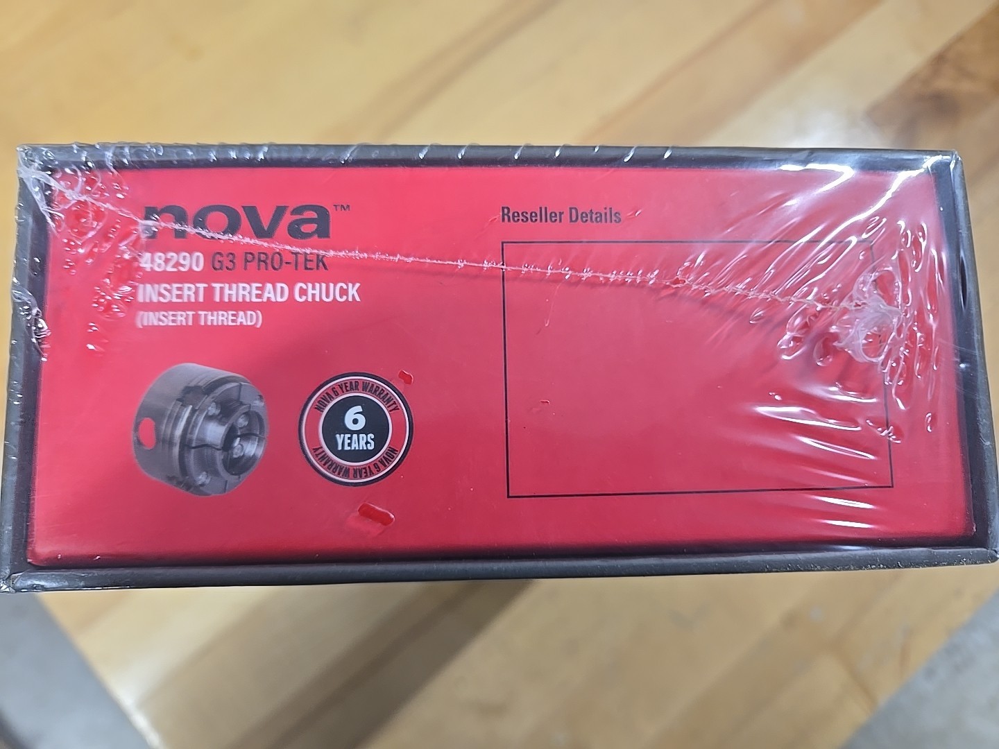 NEW! NOVA 48290 12-Piece PRO-TEK G3 Insert Type Wood Turning Chuck and Jaws Set