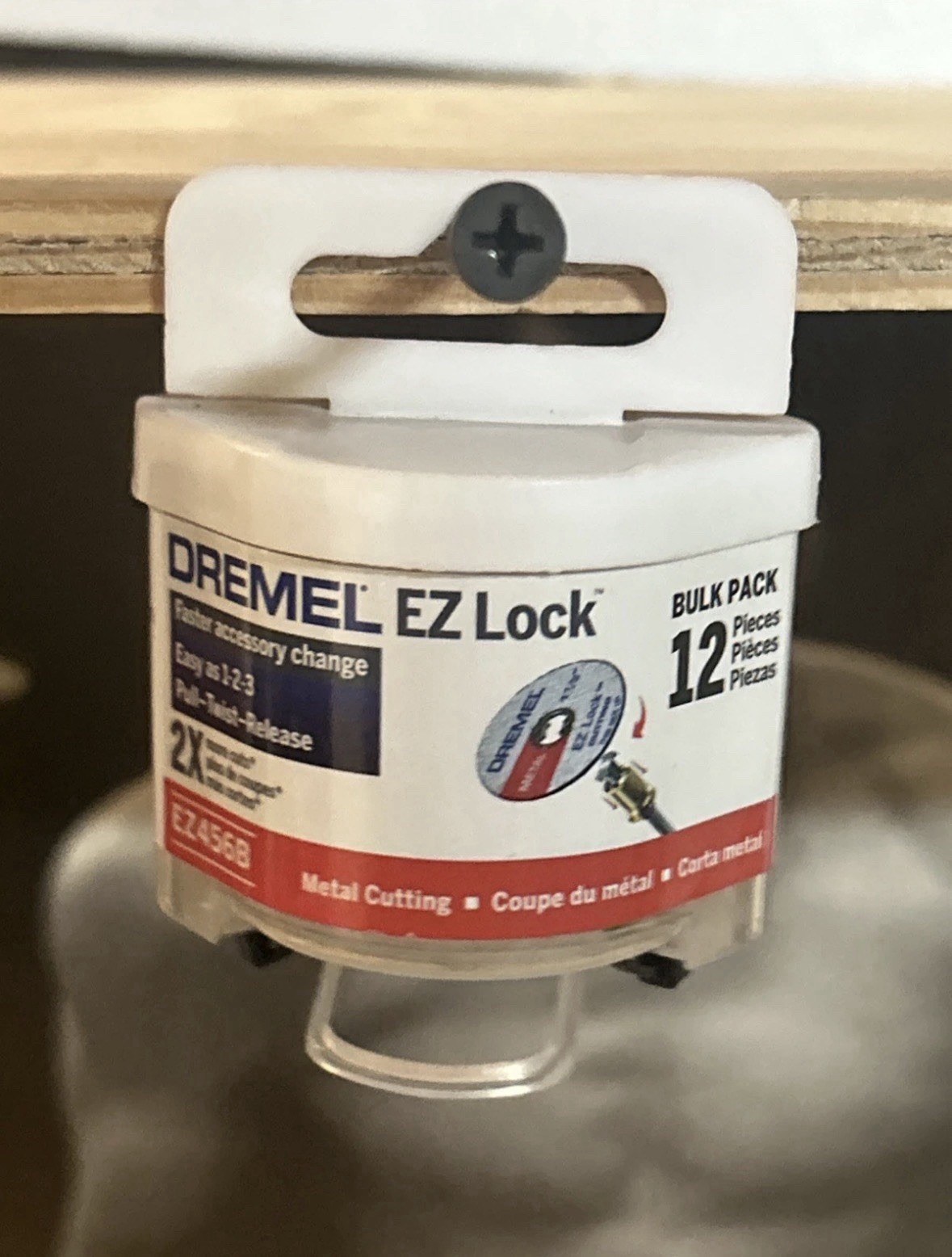 New & Sealed! Dremel Tool EZ Lock EZ456B Bulk Pack Cut-Off Wheels (12) S2 Bin14