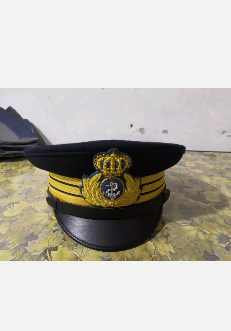 Replica Cappello-berretto-capitano-regia-marina-san-marco-rsi-1910-cap-Navy-hat-