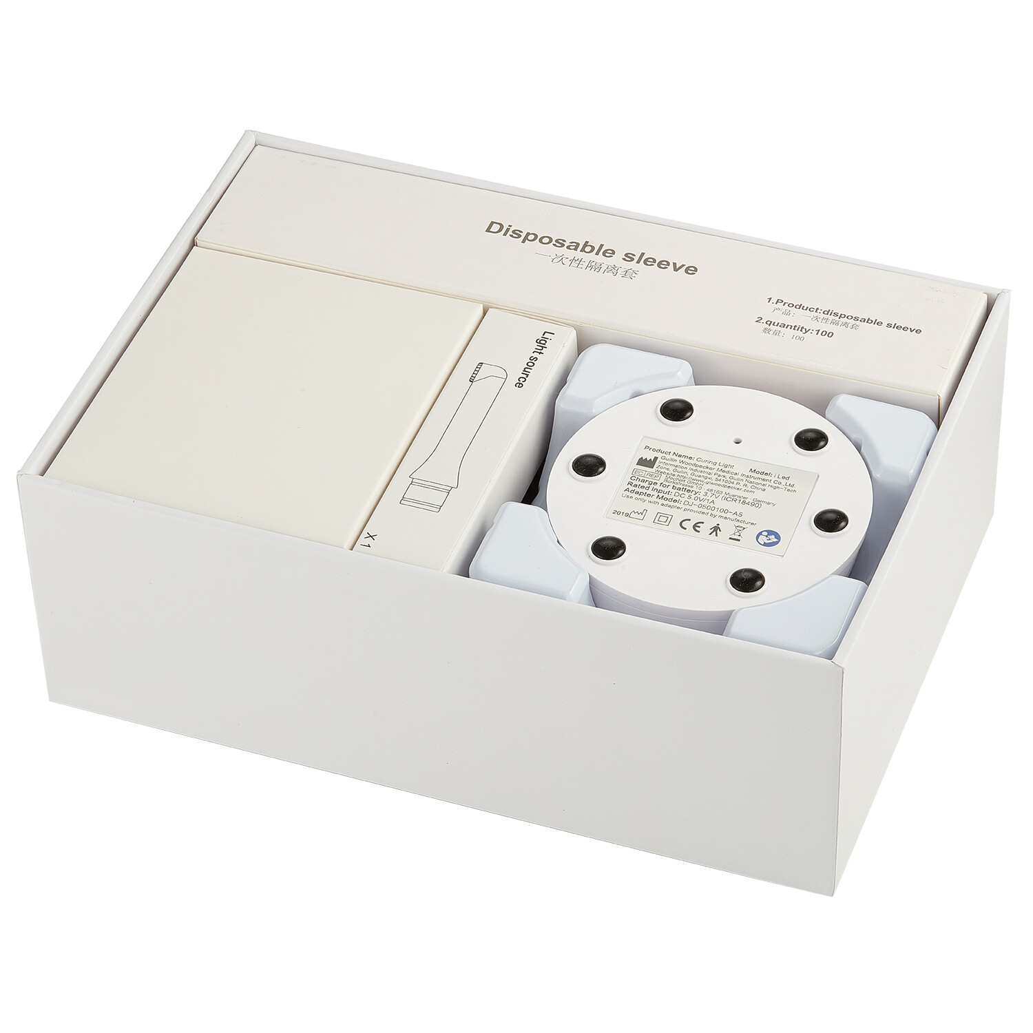 Original Woodpecker Dental i LED Plus Curing Light Lamp 1 Second Curing 2500mw