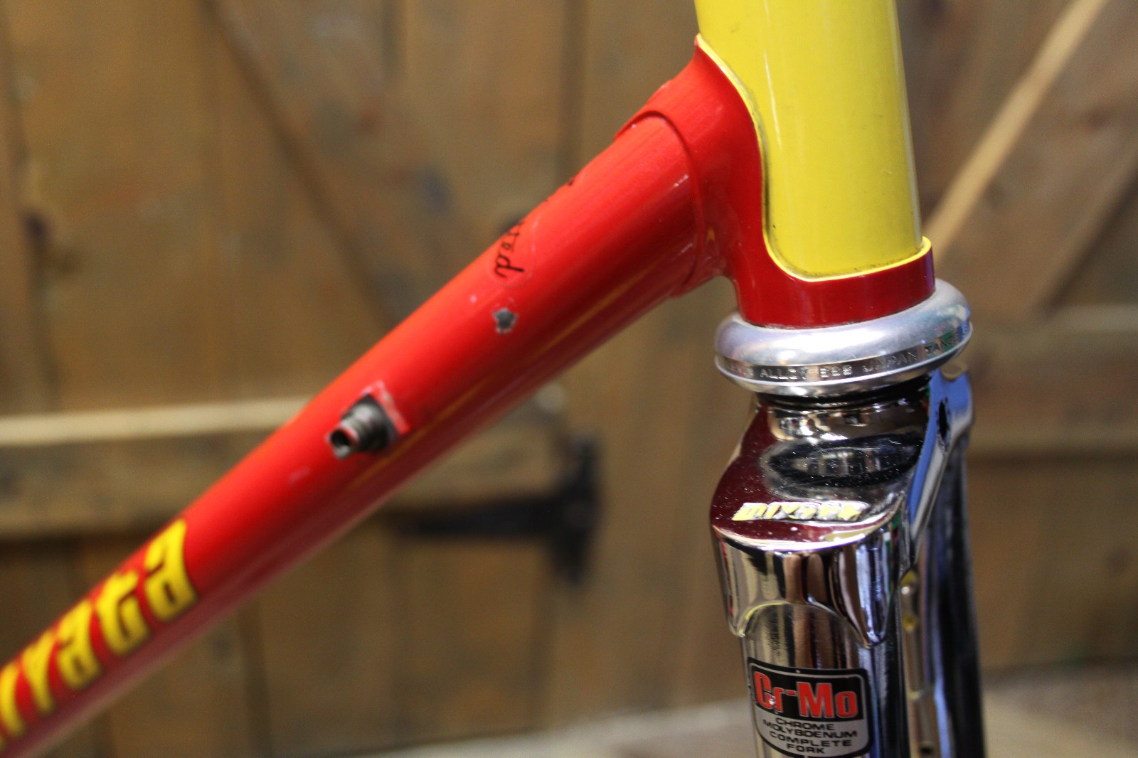 1985 PRO-MIYATA Frameset 57cm Road Bicycle Vintage Crmo Triple Butted