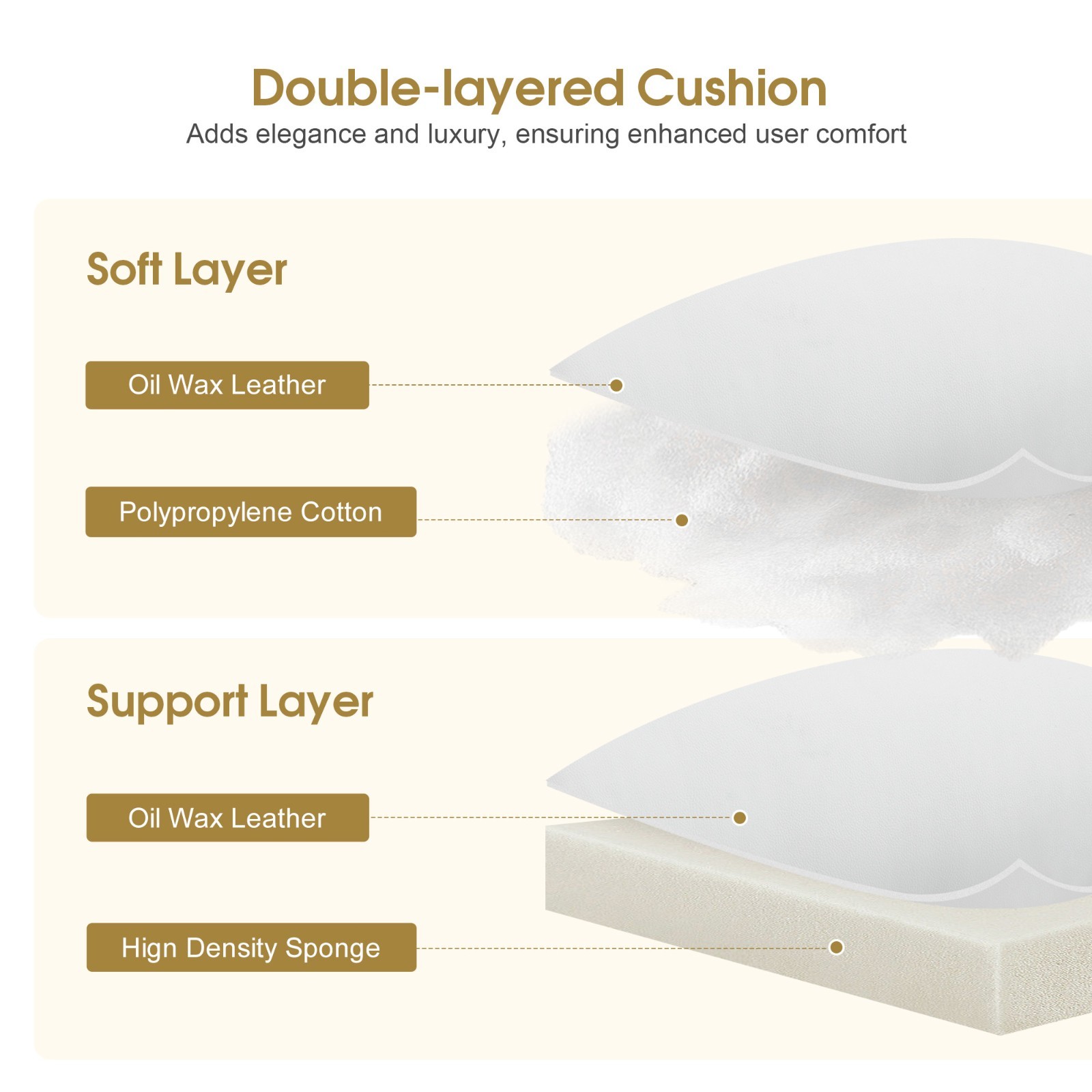 Adjustable Home Office Chairs,Salon Nail Chair for Nail Tech with Thick Backrest