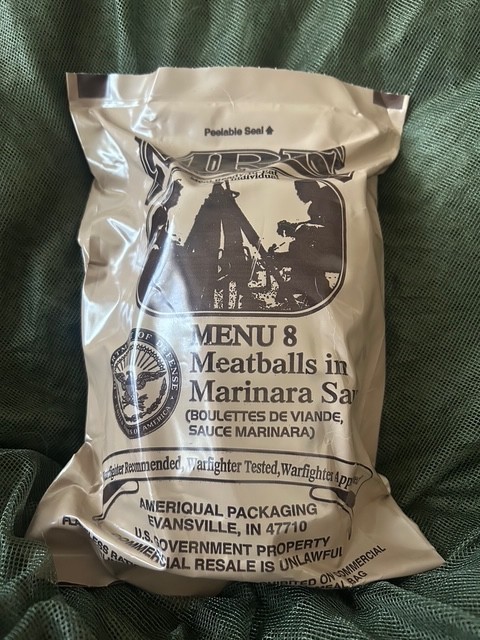Official Ameriqual Military MRE Individual Single Meal You Pick Exp. 2027.