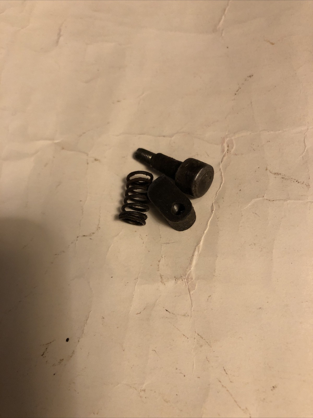 WW2 Japanese bayonet CATCH & Button Toyoda Jidoshoki SEISAKUSHO WWII Japan Part