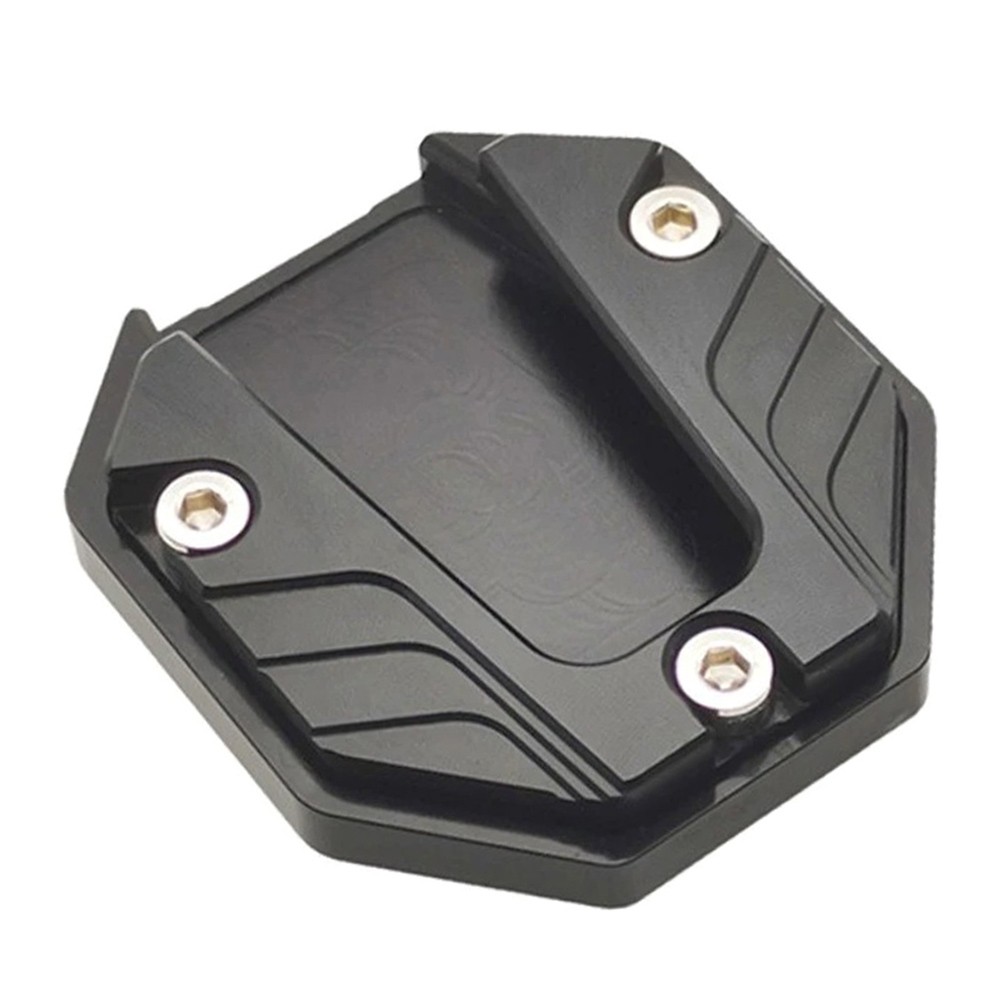 Motorcycle Bikes Kickstand Extender Foot Side Stand Extension Pad Support Plate