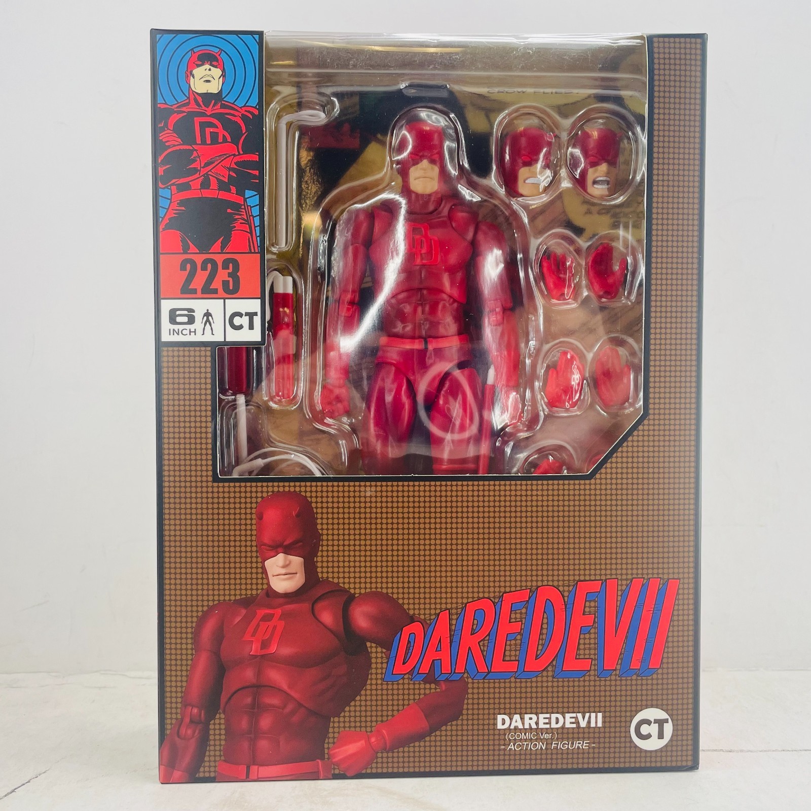 Daredevil Comic Version w/Accessory 6" Action Figure CT Toys New Box #223