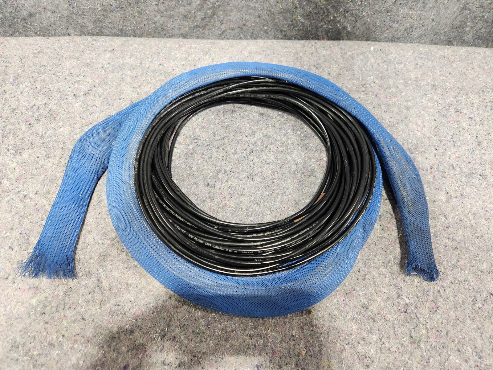 100' OCC DX 12-Strand Broadcast Single Mode ST/ST Bend Tolerant OFNR Fiber Cable