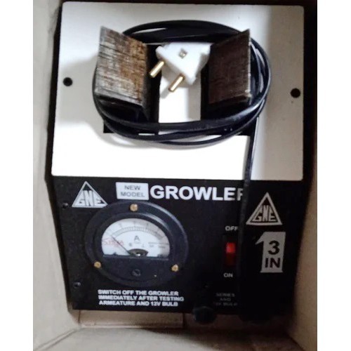 ARMATURE GROWLER TESTER WITH METER WITH PROBE