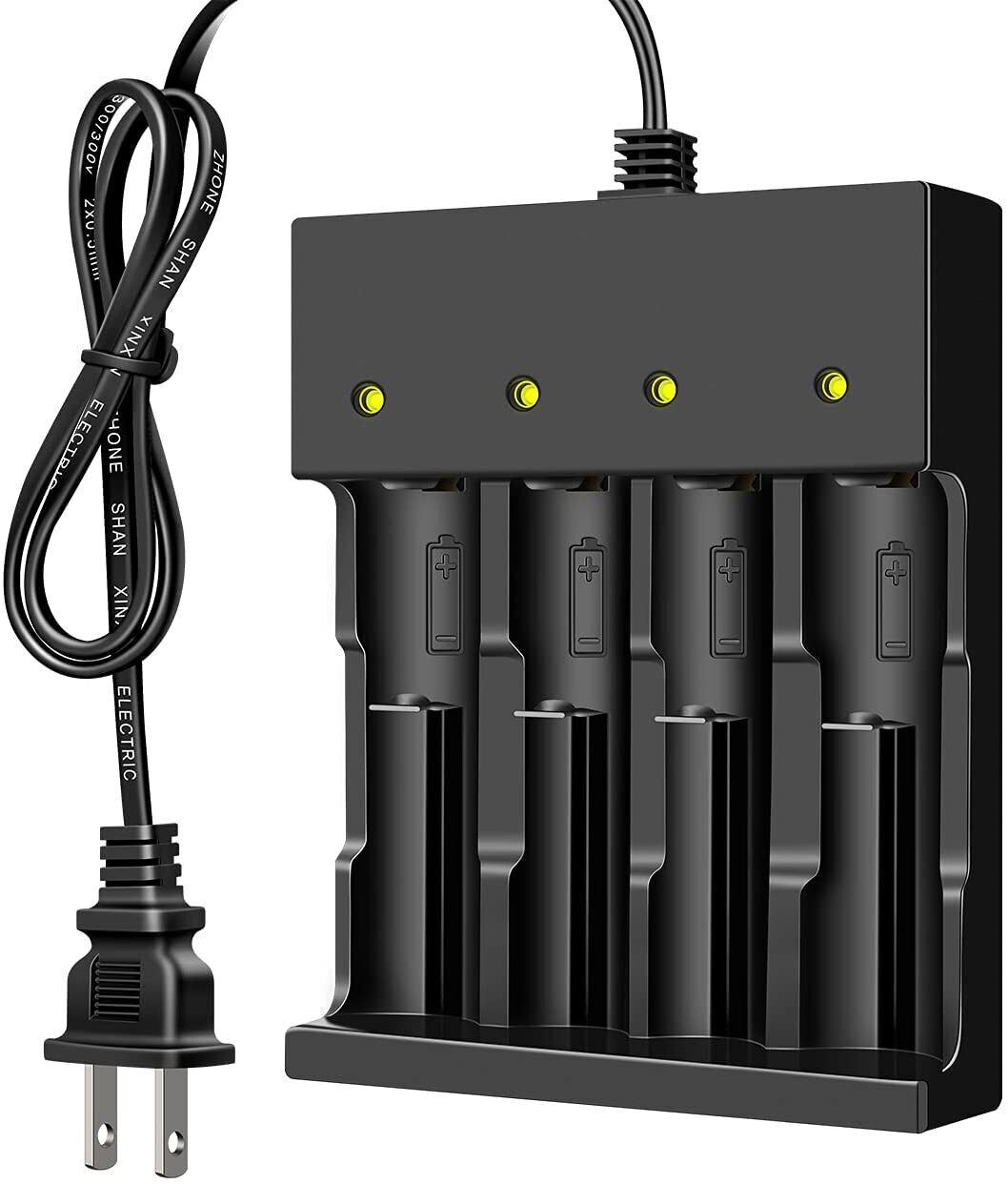 Lot 2800mAh Batteries CR123A 16340 Rechargeable Lithium Battery / Smart Charger