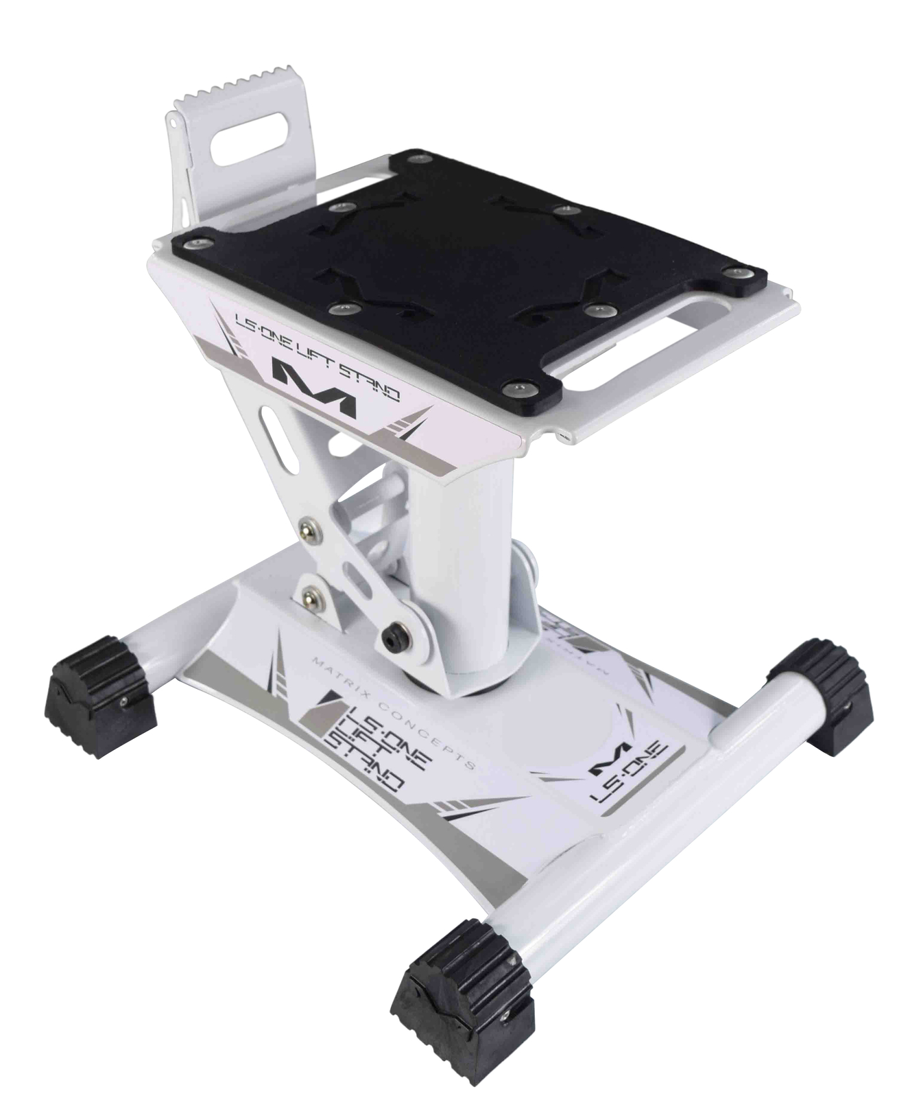 Matrix Concepts Motocross LS-ONE Motorcycle MX Lift Stand White