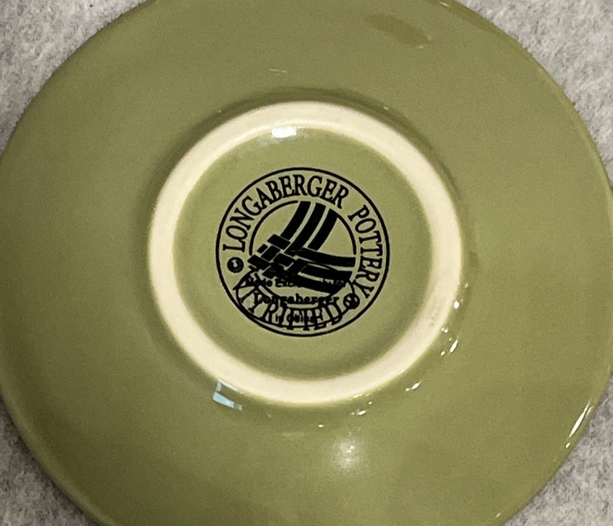 LONGABERGER Pottery Child's Tea Party Set WOVEN TRADITIONS 11 pieces