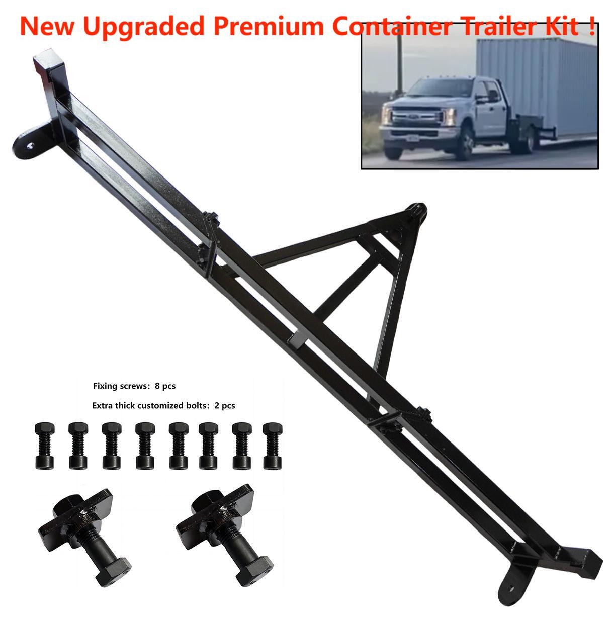 Shipping Container Tow Bar Kit Fits 20' & 40' Containers. Tow with your truck.