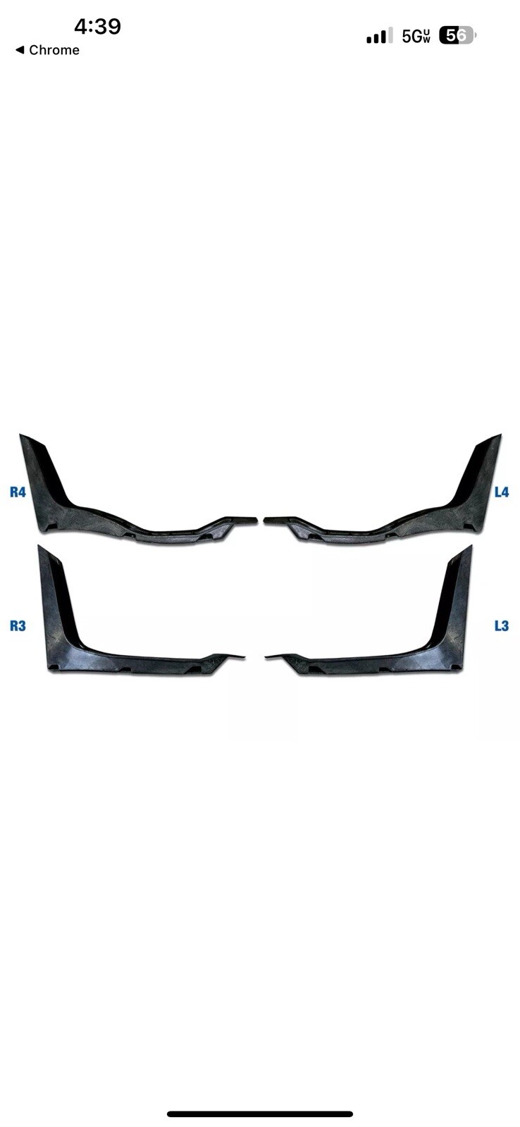 International Lt625 2018+ Trucks. Cab Extender Brackets 8pcs Complete Both Sides