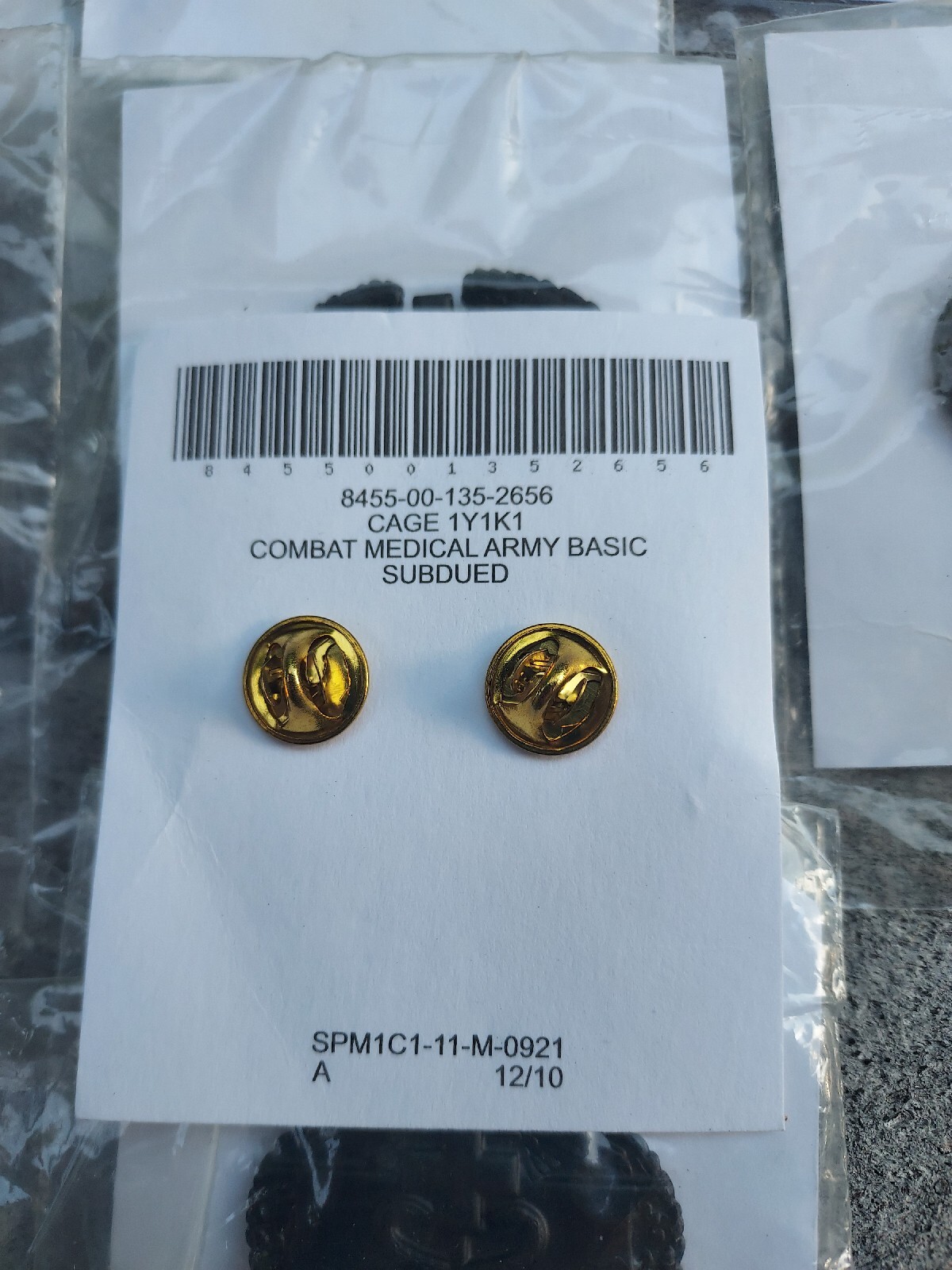 US Army Combat Medical Badge CMB Military Medic Badge Insignia Hat Uniform Pin