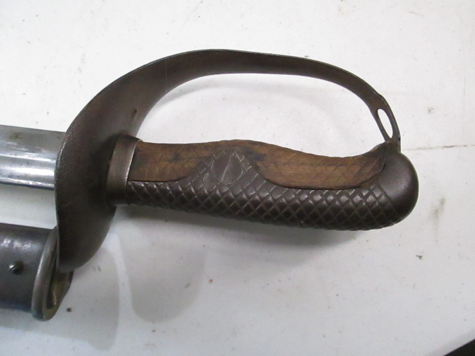 RUSSO JAPANESE NCO CAVALRY SWORD AND SCABBARD ARSENAL MARKED #Y3