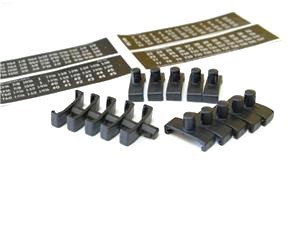 Ernst 8441 DURA-PRO TWIST LOCK 3/8" Drive Socket Clips - 15 pack