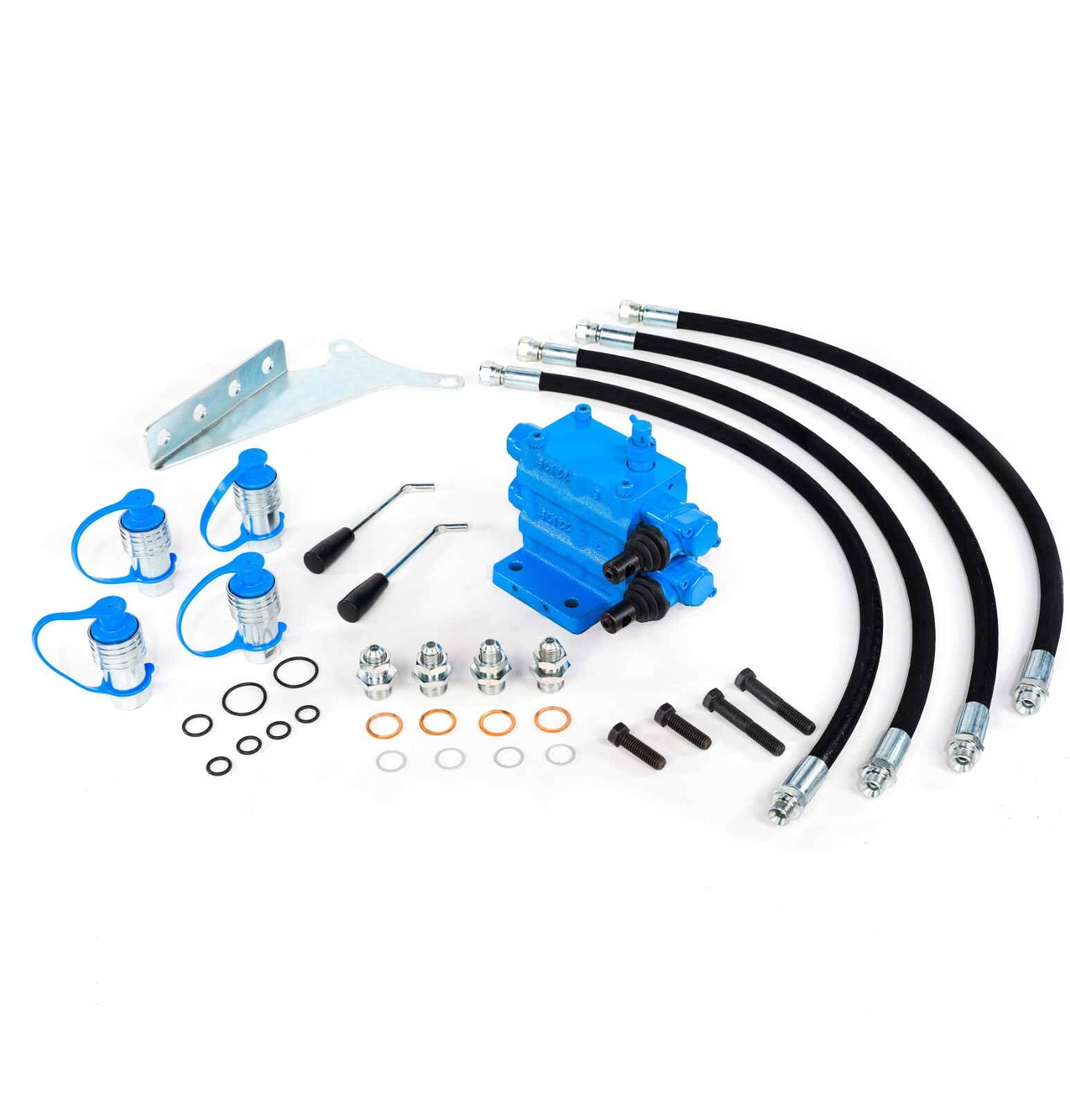 HYDRAULIC DUAL REMOTE VALVE FORD 600 700 800 2000 3000 4000 2610 2910+ TRACTOR