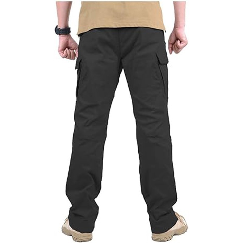 Tactical Mens Cargo Pants Waterproof Work Hiking Combat Outdoor Trousers Pants