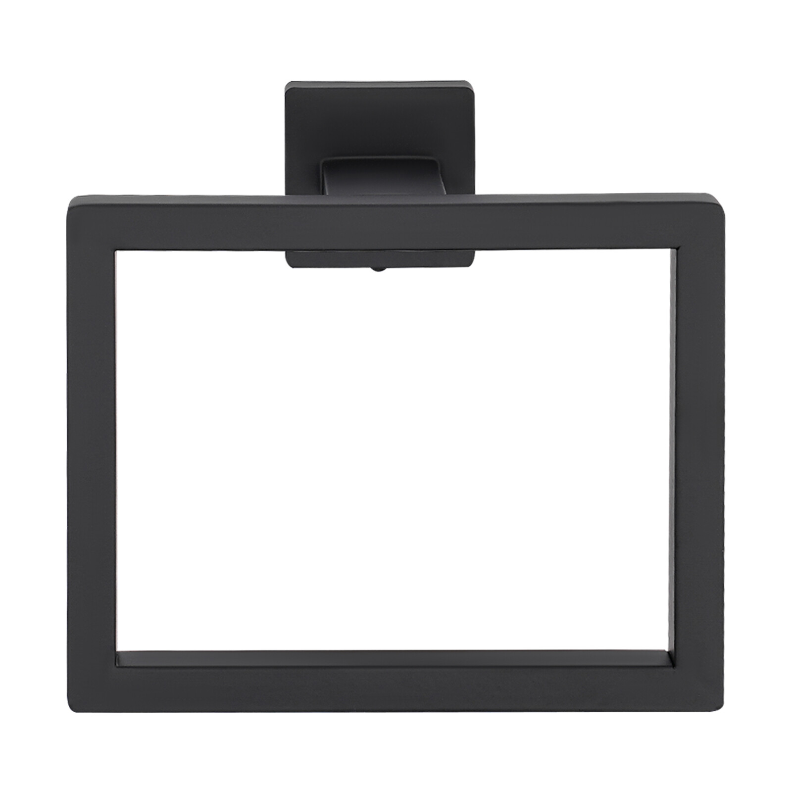 10-Piece Matte Black Bathroom Accessories Set with Towel Bars and Hooks