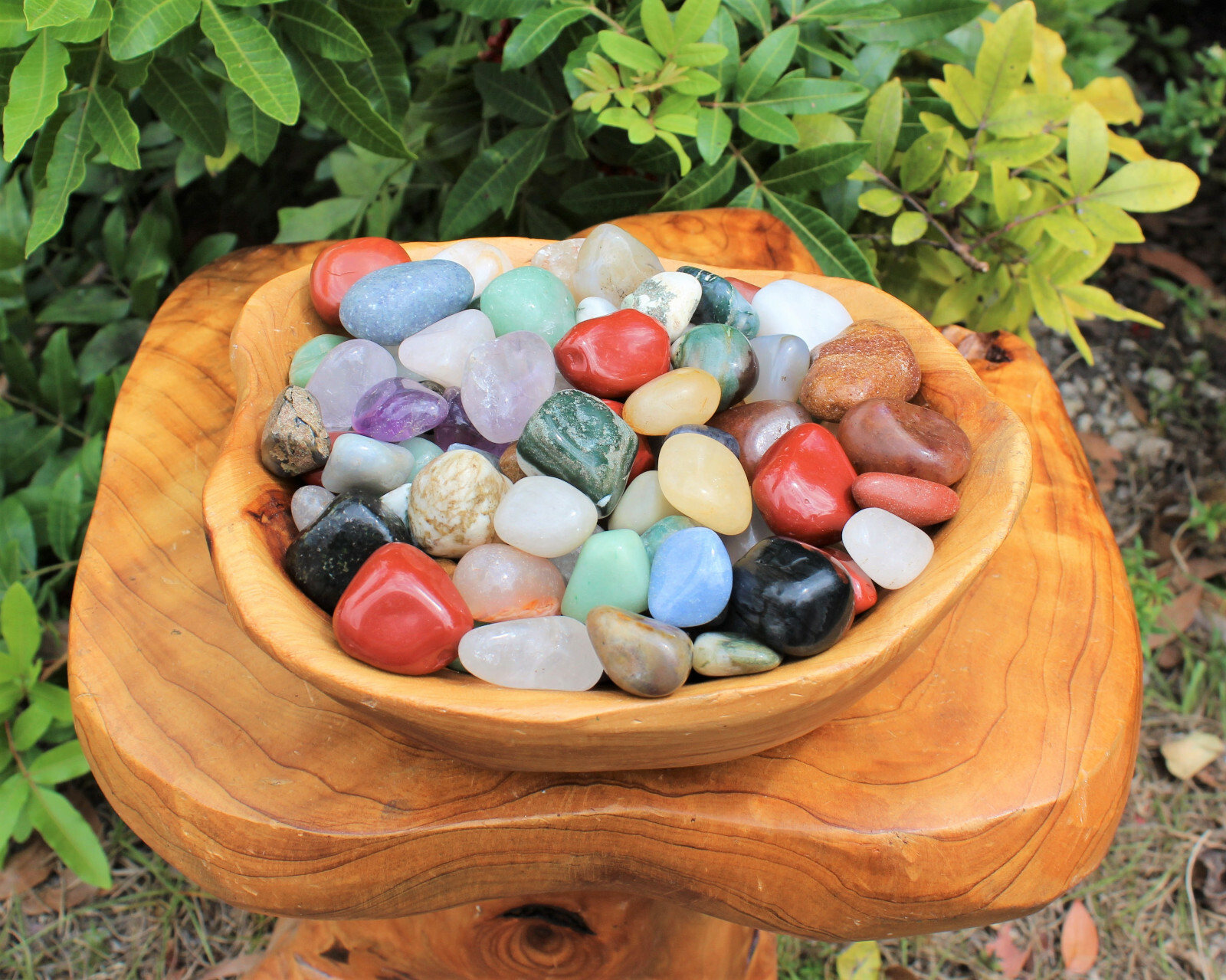 Assorted Mix Tumbled Stones: SMALL, MEDIUM or LARGE Sizes Wholesale Bulk Lots