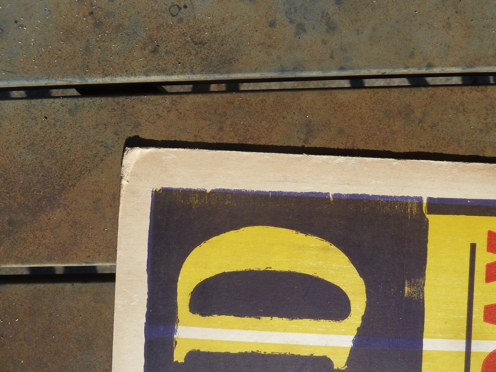 original vintage 1929 "Showboat" movie poster Laura LaPlante, Jos. Schildkraut