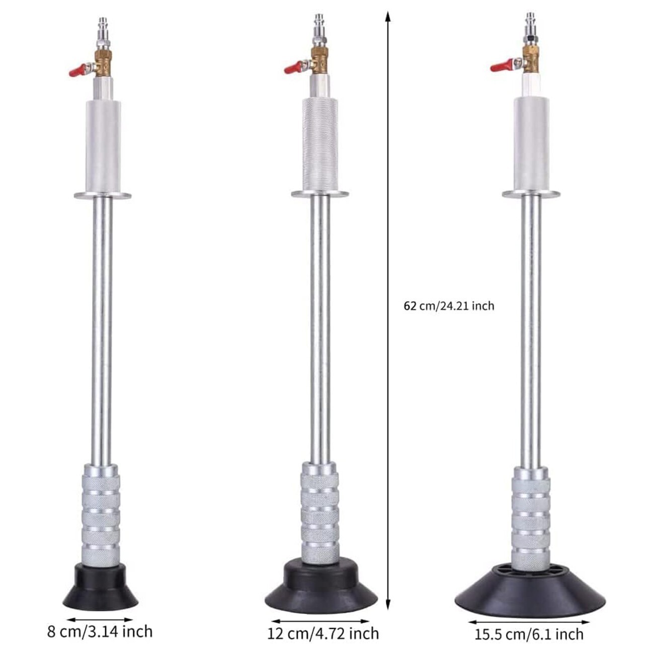 Air Pneumatic Dent Puller Car Auto Body Repair Suction Cup Slide Tool Hammer Kit