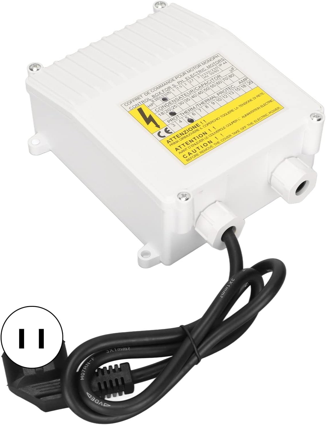 Submersible Pumps Controller, Pump Control Box for Deep Well Submersible...