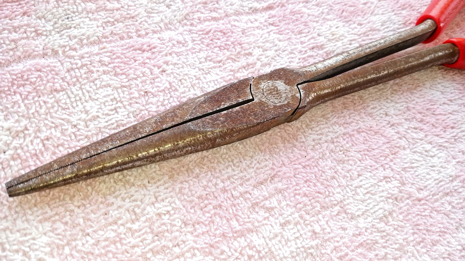 SNAP-ON 11" NEEDLE NOSE PLIERS 911BCP NO WEAR SURFACE BLEMISH FROM STORAGE gift