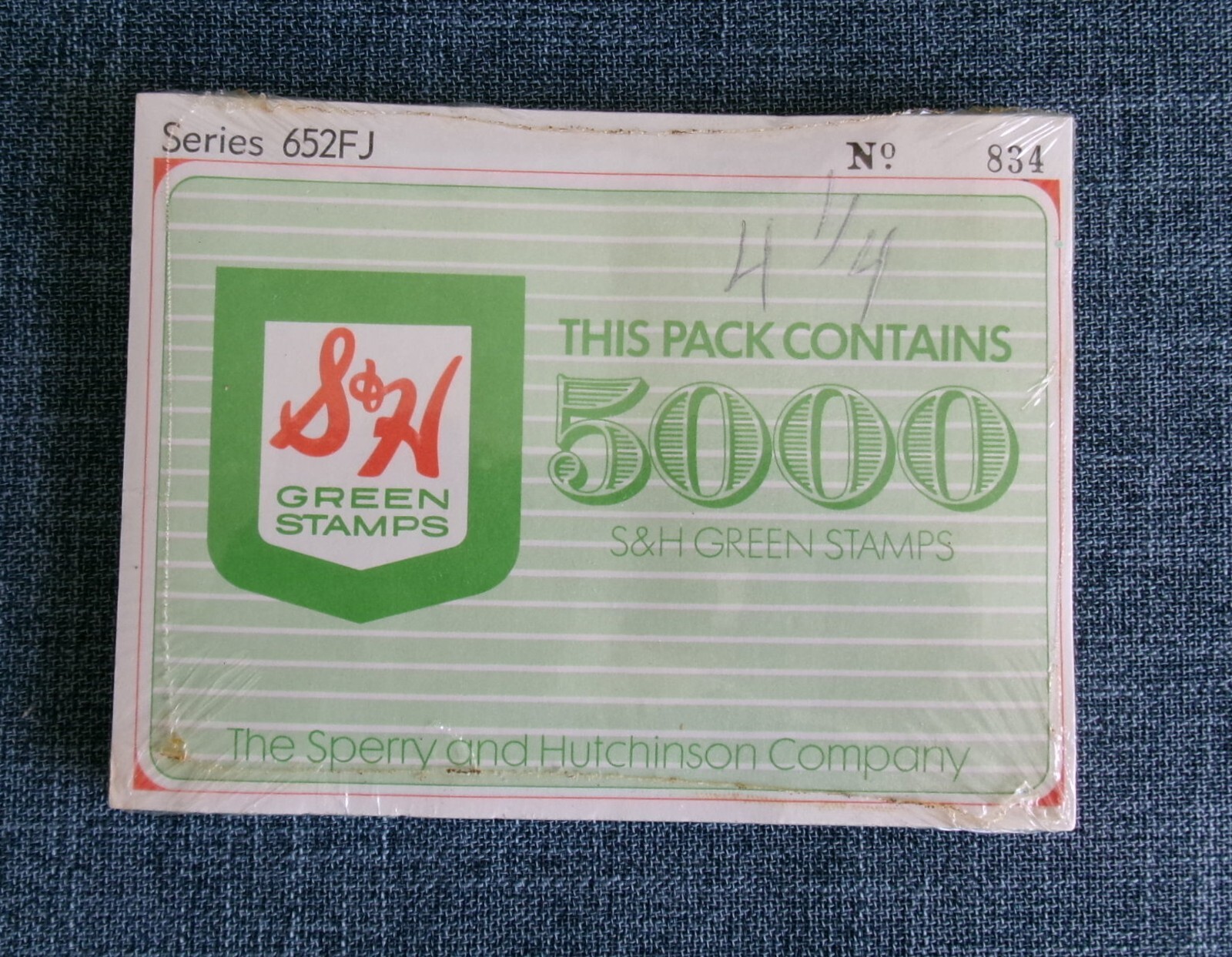 S&H Green Stamp Accumulation