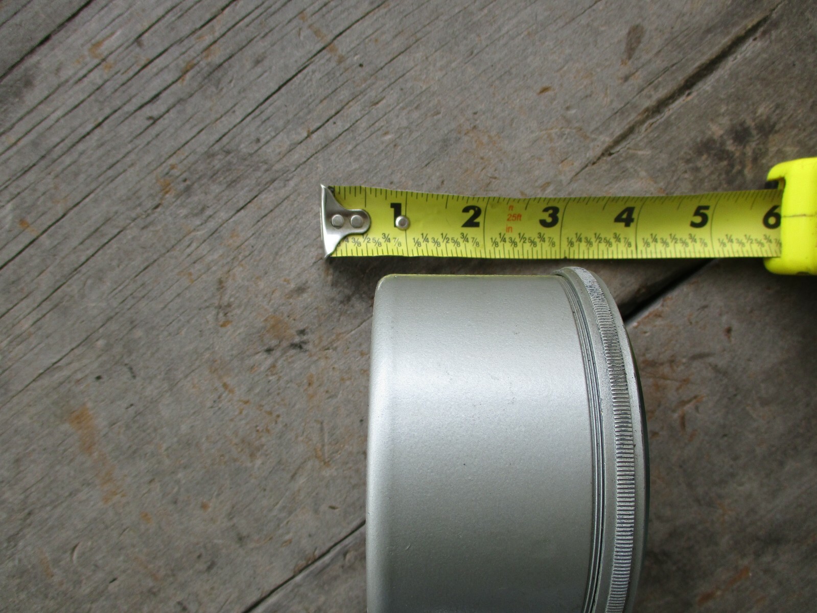 Vintage Amplification Gauge 4” With Beveled Glass Steampunk Decor Lamp Unique