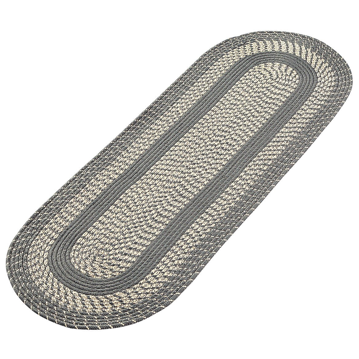 Two-Tone Country Braided Rug by OAKRIDGE