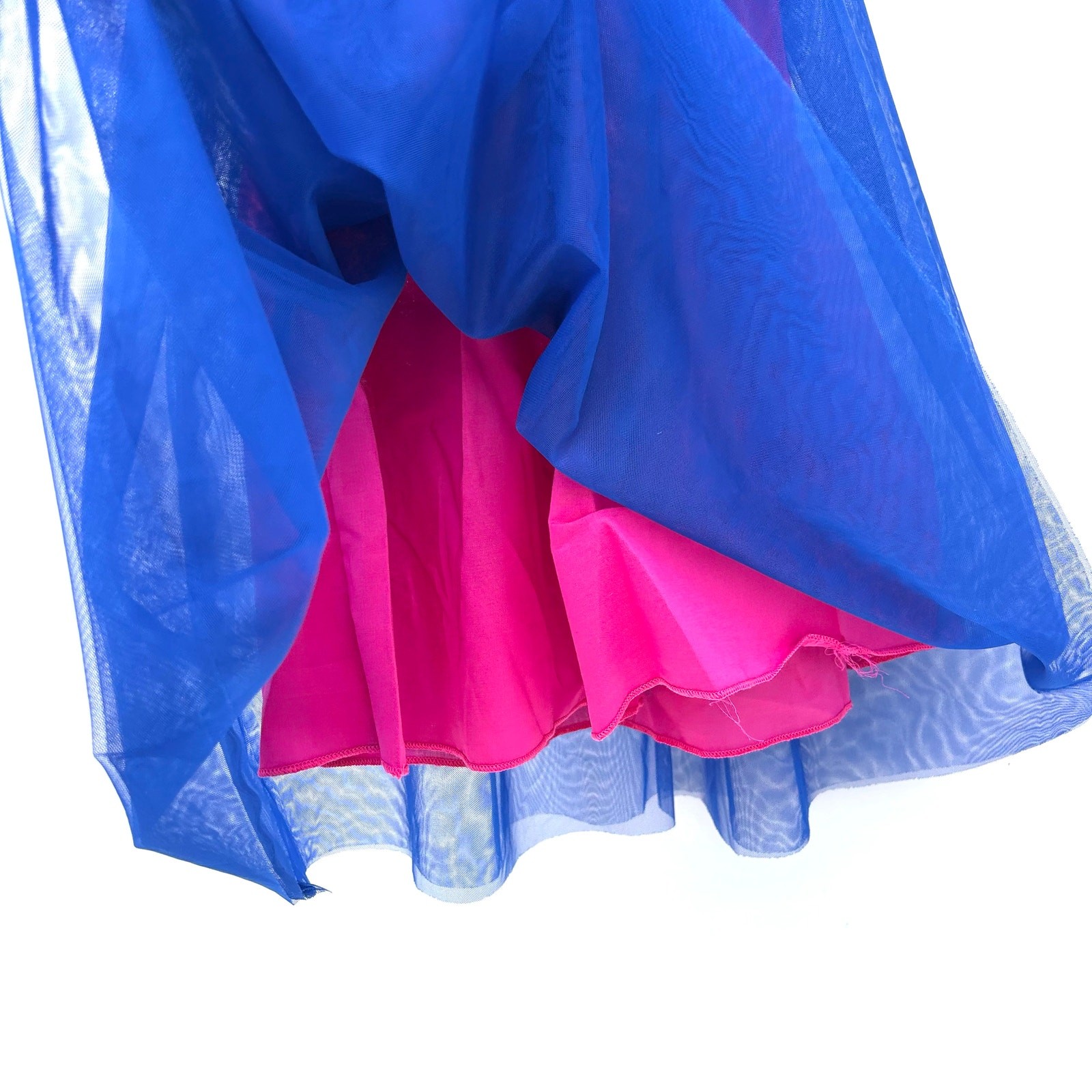 Toddler Girl’s Princess Tulle Dress Up Pink Purple Birthday Party Fancy 5T