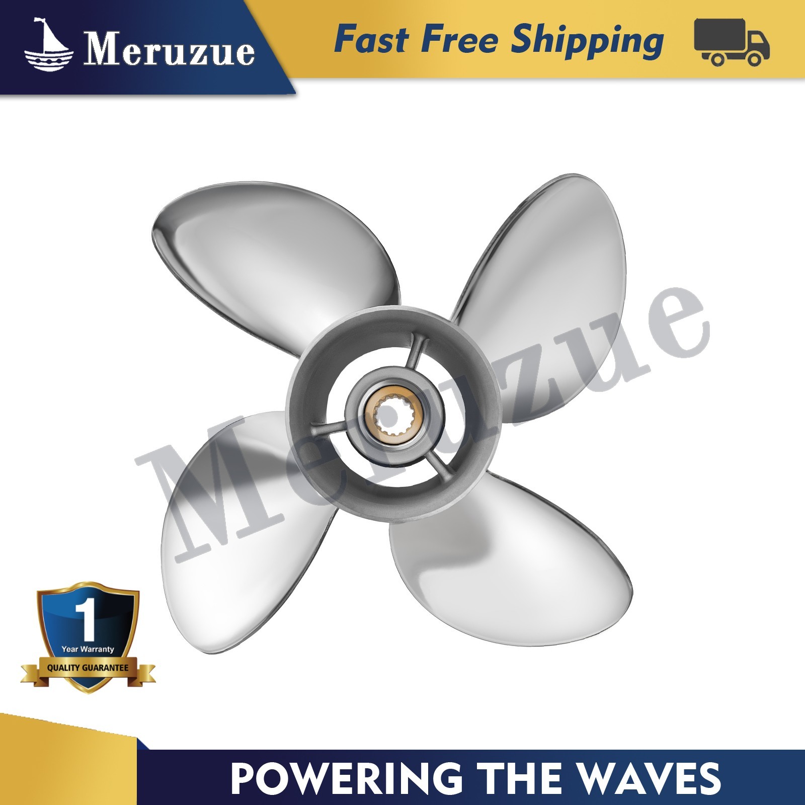 14 x 21 Stainless Propeller fit Mercury 135 150 175 200 225 250 300HP 15T RH