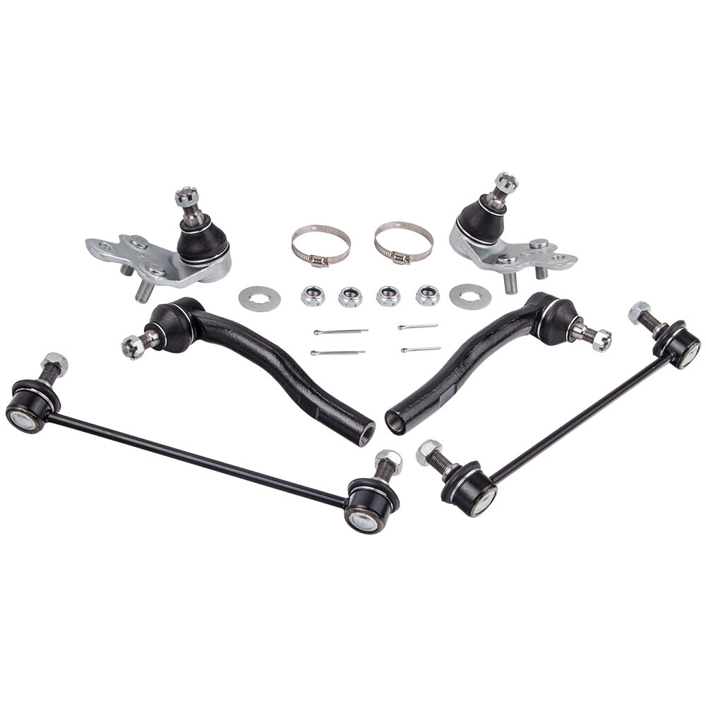 14Pcs Suspension Front Lower Control Arm Tie Rods for Toyota Camry 2007 - 2011