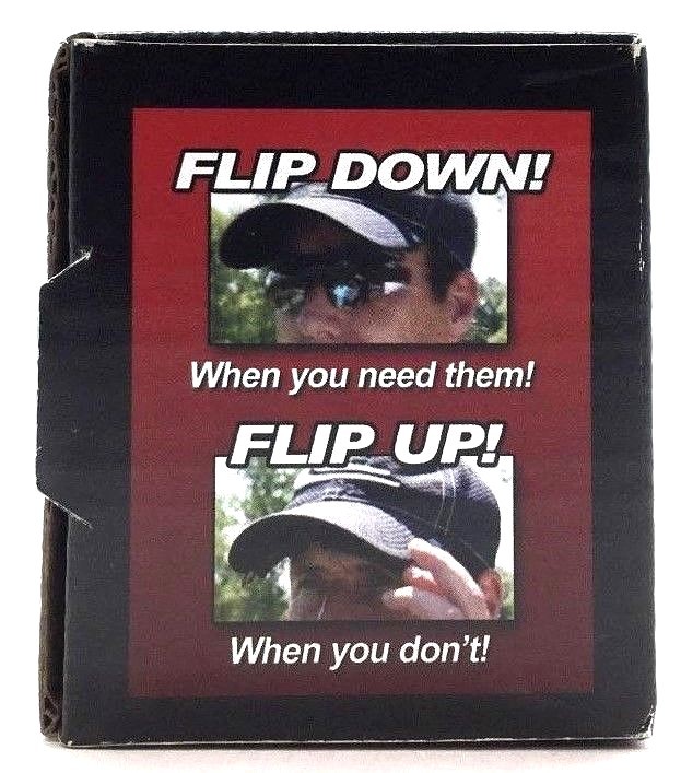 Medicus Golf Flipz Sunglasses Protect Convertible Eyewear Shades Carbon Titerion