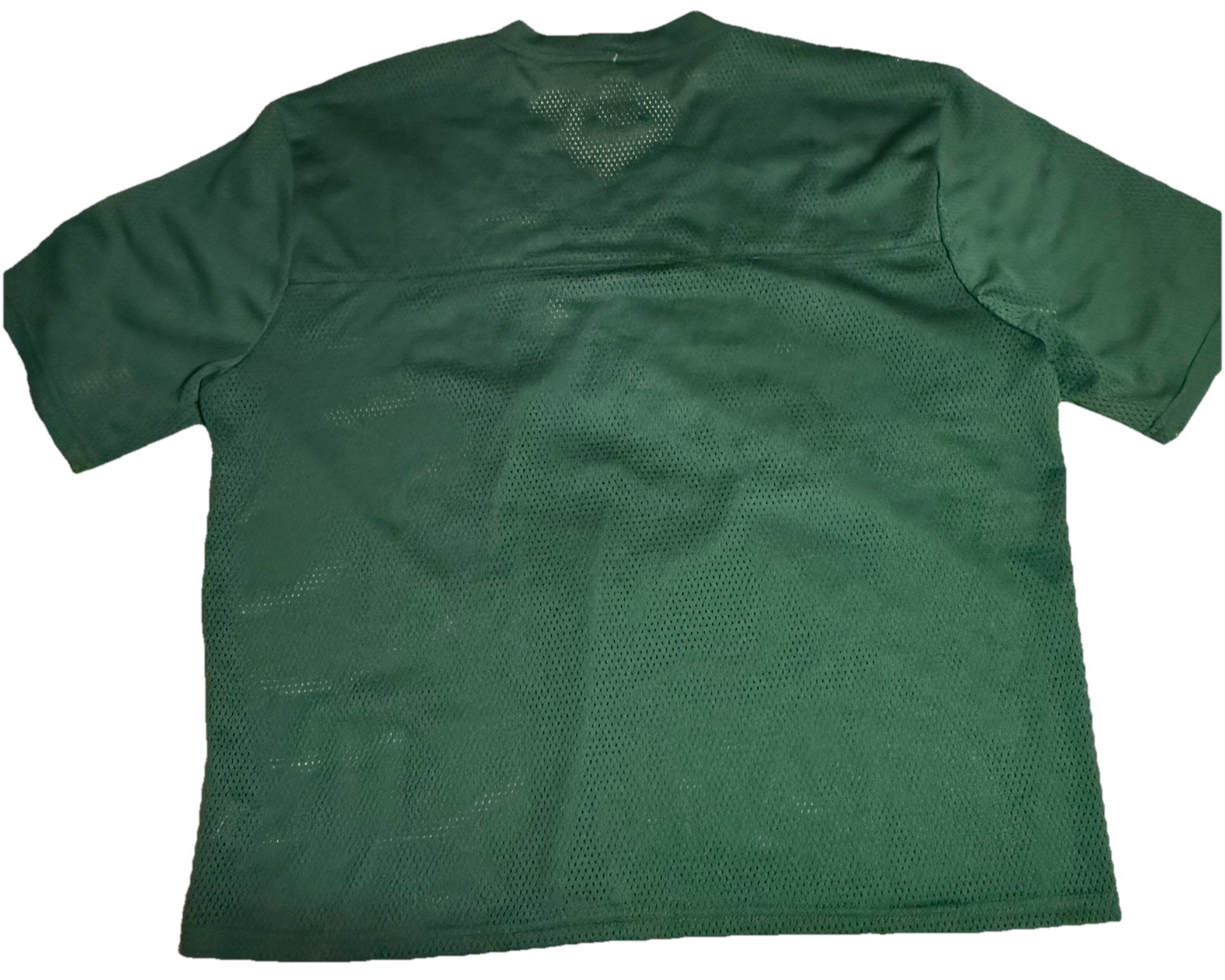 RSQ Football Jersey Men’s Size L, Green With White Numbers NWT