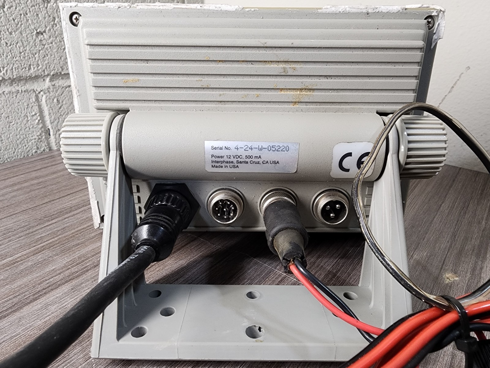 Interphase Twinscope Echoscan Series Display 12V 4-24-W-05220