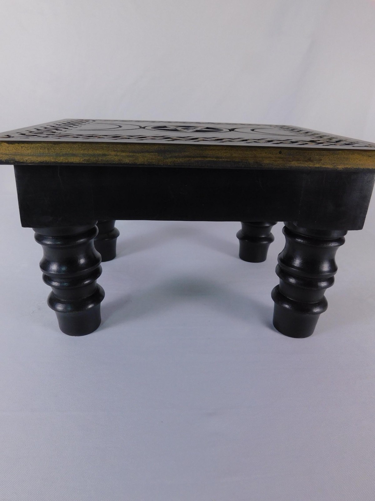 Triple Moon Pentacle Altar Table New Age Imports Wicca Witchcraft Ritual