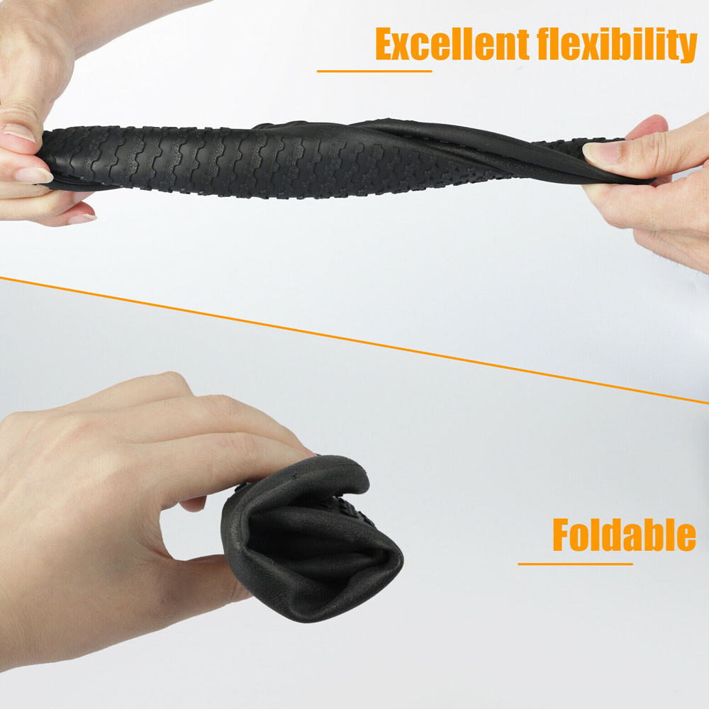 Reusable Anti-slip Rain Shoe Covers Overshoes Waterproof Cover Protector