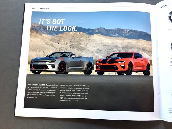 2017 Chevrolet Camaro 38-page Original Car Sales Brochure Catalog - SS 1LE ZL1