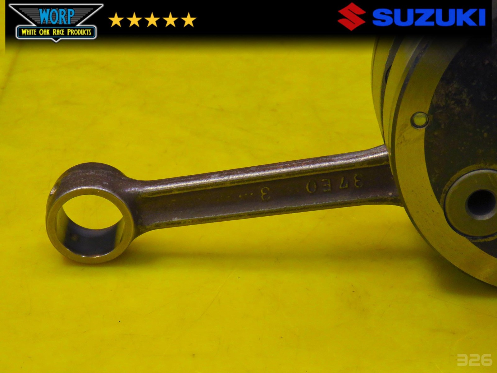 2000 SUZUKI RM250 CRANKSHAFT CRANK SHAFT BOTTOM END CONNECTING ROD ~ OEM 96-00