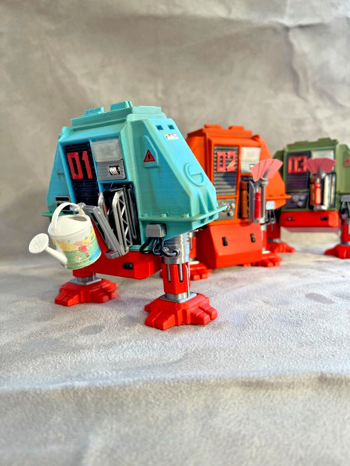 Huey, Louie and Dewey Model Robots From Sci-Fi Film Silent Running
